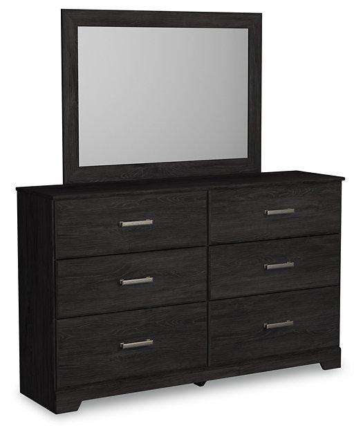 Belachime Dresser and Mirror - Carl's Furniture (Garden City, KS)