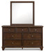 Danabrin Dresser and Mirror - Carl's Furniture (Garden City, KS)