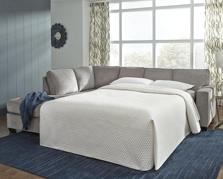 Altari Sleeper Sectional with Chaise - Carl's Furniture (Garden City, KS)