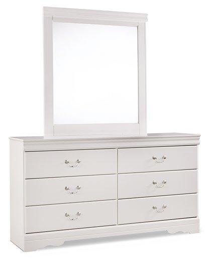 Anarasia Dresser and Mirror - Carl's Furniture (Garden City, KS)