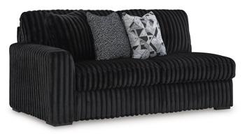 Midnight-Madness Sectional with Chaise - Carl's Furniture (Garden City, KS)