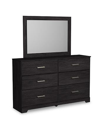Belachime Dresser and Mirror - Carl's Furniture (Garden City, KS)