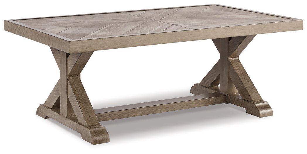 Beachcroft Outdoor Coffee Table - Carl's Furniture (Garden City, KS)