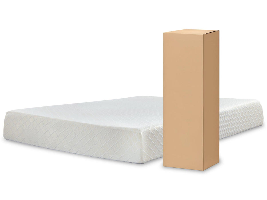 10 Inch Chime Memory Foam Mattress Set - Carl's Furniture (Garden City, KS)