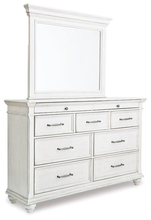 Kanwyn Dresser and Mirror - Carl's Furniture (Garden City, KS)