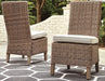 Beachcroft Outdoor Side Chair with Cushion (Set of 2) - Carl's Furniture (Garden City, KS)