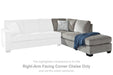 Altari Sleeper Sectional with Chaise - Carl's Furniture (Garden City, KS)
