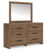 Broachmyn Dresser and Mirror - Carl's Furniture (Garden City, KS)