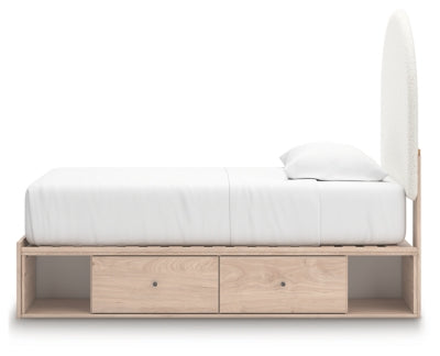 Arloster Upholstered Bed - Carl's Furniture (Garden City, KS)
