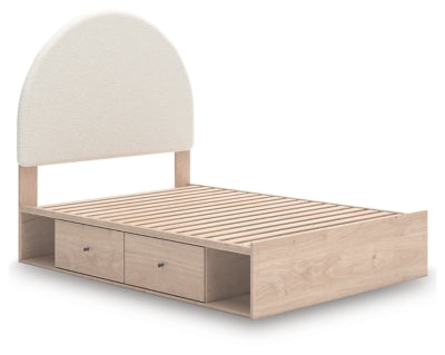 Arloster Upholstered Bed - Carl's Furniture (Garden City, KS)