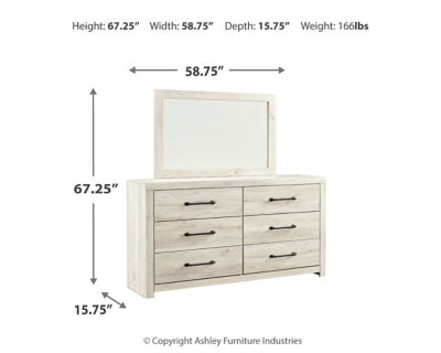 Cambeck Dresser and Mirror - Carl's Furniture (Garden City, KS)