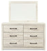 Cambeck Dresser and Mirror - Carl's Furniture (Garden City, KS)
