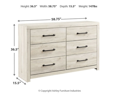 Cambeck Dresser and Mirror - Carl's Furniture (Garden City, KS)