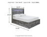 Baystorm Storage Bed - Carl's Furniture (Garden City, KS)