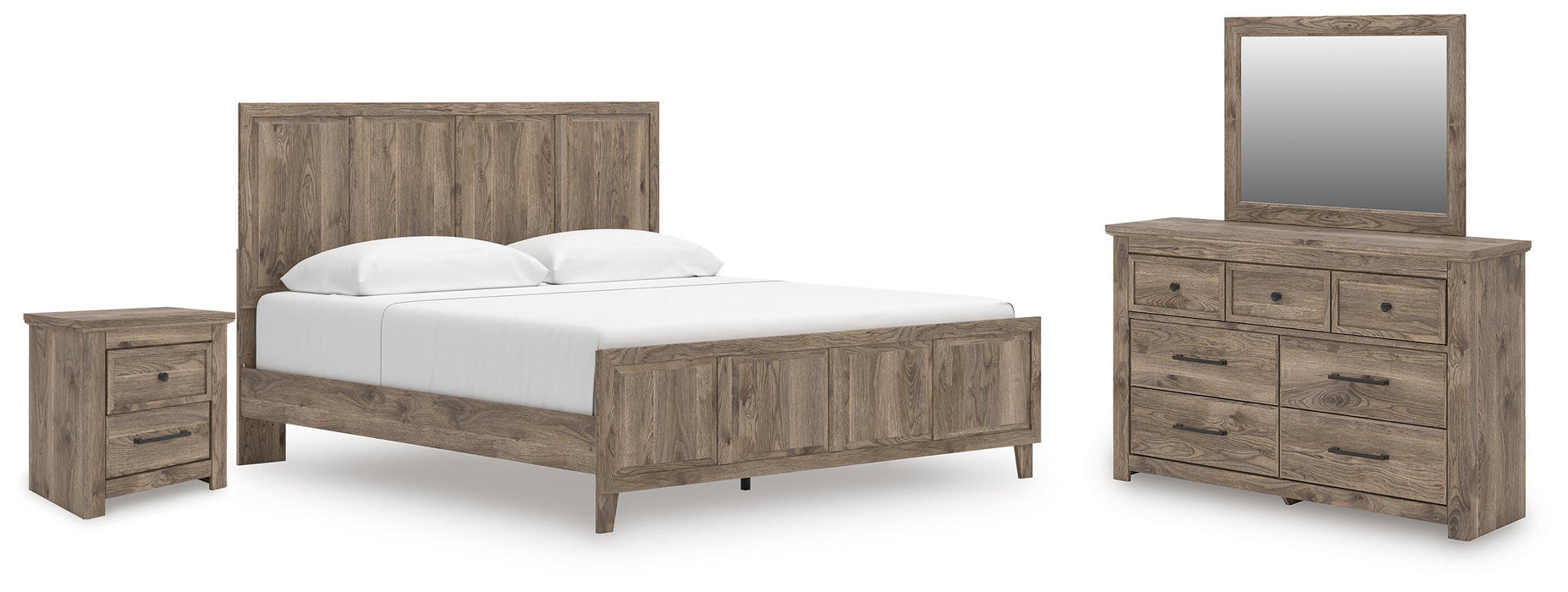 Rusticott Bedroom Set - Carl's Furniture (Garden City, KS)