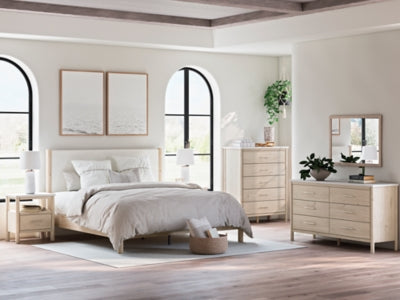 Cadmori Upholstered Bed - Carl's Furniture (Garden City, KS)