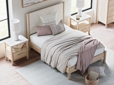 Cadmori Upholstered Bed - Carl's Furniture (Garden City, KS)