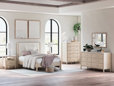Cadmori Upholstered Bed - Carl's Furniture (Garden City, KS)