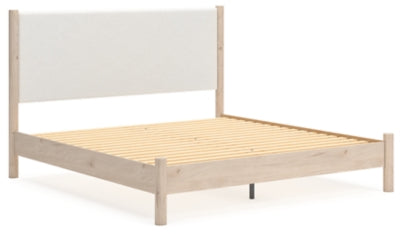 Cadmori Upholstered Bed - Carl's Furniture (Garden City, KS)