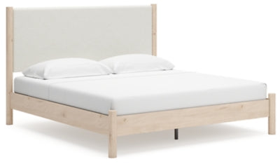 Cadmori Upholstered Bed - Carl's Furniture (Garden City, KS)