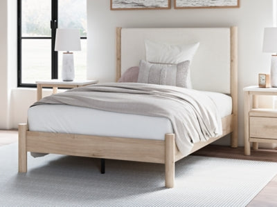 Cadmori Upholstered Bed - Carl's Furniture (Garden City, KS)