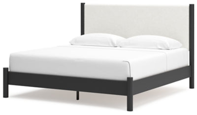 Cadmori Upholstered Bed - Carl's Furniture (Garden City, KS)