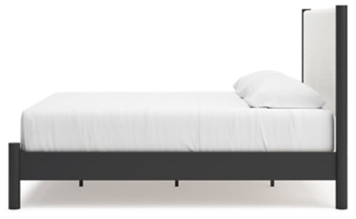 Cadmori Upholstered Bed - Carl's Furniture (Garden City, KS)