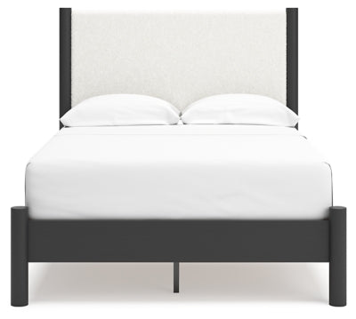 Cadmori Upholstered Bed - Carl's Furniture (Garden City, KS)