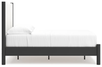 Cadmori Upholstered Bed - Carl's Furniture (Garden City, KS)