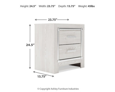 Altyra Nightstand - Carl's Furniture (Garden City, KS)