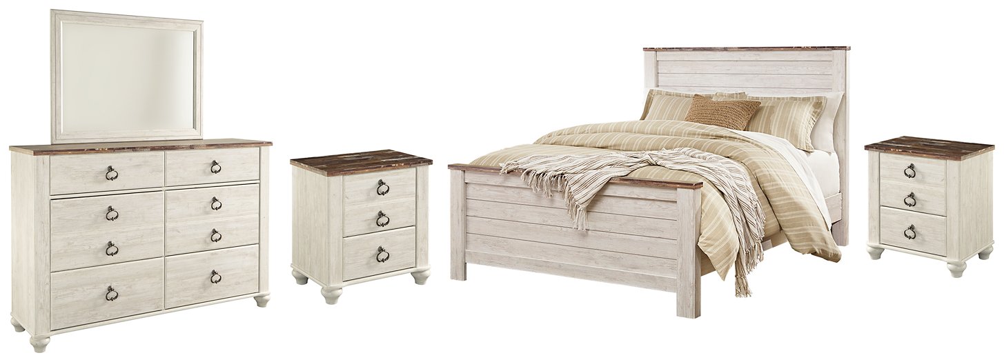 Willowton Bedroom Set - Carl's Furniture (Garden City, KS)