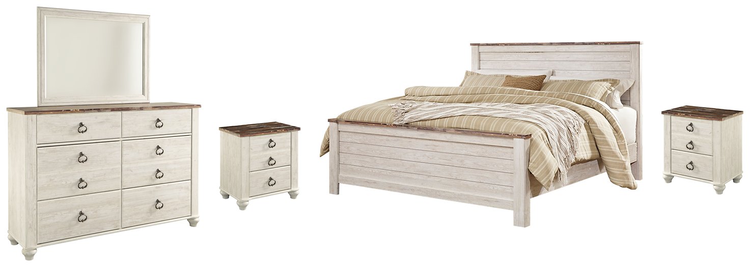 Willowton Bedroom Set - Carl's Furniture (Garden City, KS)