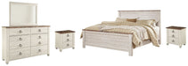 Willowton Bedroom Set - Carl's Furniture (Garden City, KS)