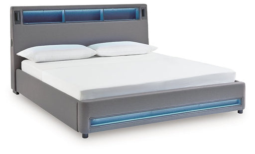 Verishaw Upholstered Bed - Carl's Furniture (Garden City, KS)