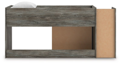 Frandern Loft Bed with Drawer Storage - Carl's Furniture (Garden City, KS)