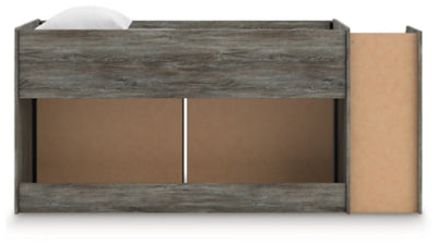 Frandern Loft Bed with Drawer Storage - Carl's Furniture (Garden City, KS)