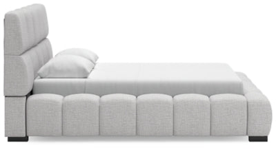 Grendusk Upholstered Bed - Carl's Furniture (Garden City, KS)