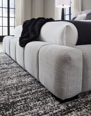 Grendusk Upholstered Bed - Carl's Furniture (Garden City, KS)