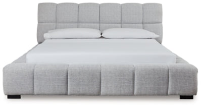 Grendusk Upholstered Bed - Carl's Furniture (Garden City, KS)