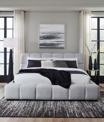 Grendusk Upholstered Bed - Carl's Furniture (Garden City, KS)