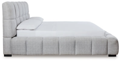 Grendusk Upholstered Bed - Carl's Furniture (Garden City, KS)