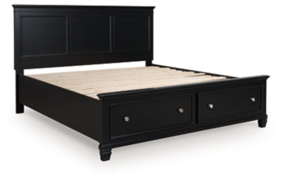 Lanolee Panel Storage Bed - Carl's Furniture (Garden City, KS)