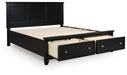 Lanolee Panel Storage Bed - Carl's Furniture (Garden City, KS)