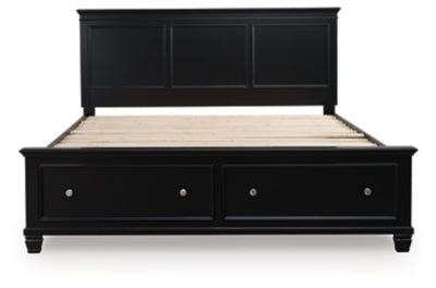 Lanolee Panel Storage Bed - Carl's Furniture (Garden City, KS)