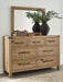 Ridgester Dresser and Mirror - Carl's Furniture (Garden City, KS)