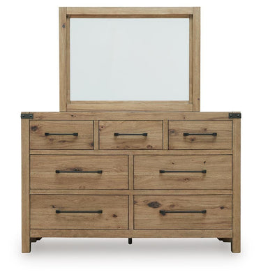 Ridgester Dresser and Mirror - Carl's Furniture (Garden City, KS)