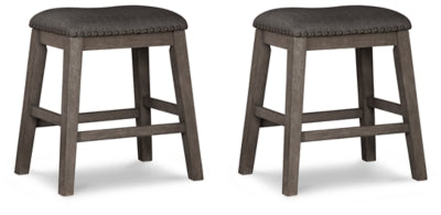 Caitbrook Counter Height Upholstered Bar Stool - Carl's Furniture (Garden City, KS)