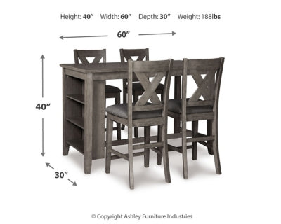 Caitbrook Counter Height Dining Package - Carl's Furniture (Garden City, KS)