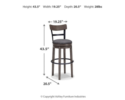 Caitbrook Bar Height Bar Stool - Carl's Furniture (Garden City, KS)
