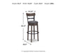 Caitbrook Bar Height Bar Stool - Carl's Furniture (Garden City, KS)